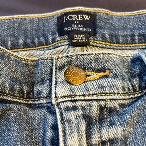 J Crew Slim Boyfriend Jeans 30P